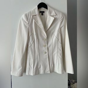 90’s Vintage Bebe White Jacket